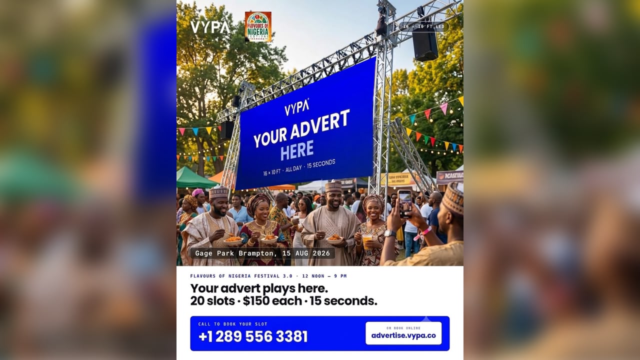 Get Visibility at Flavours of Nigeria Festival 2026 with VYPA