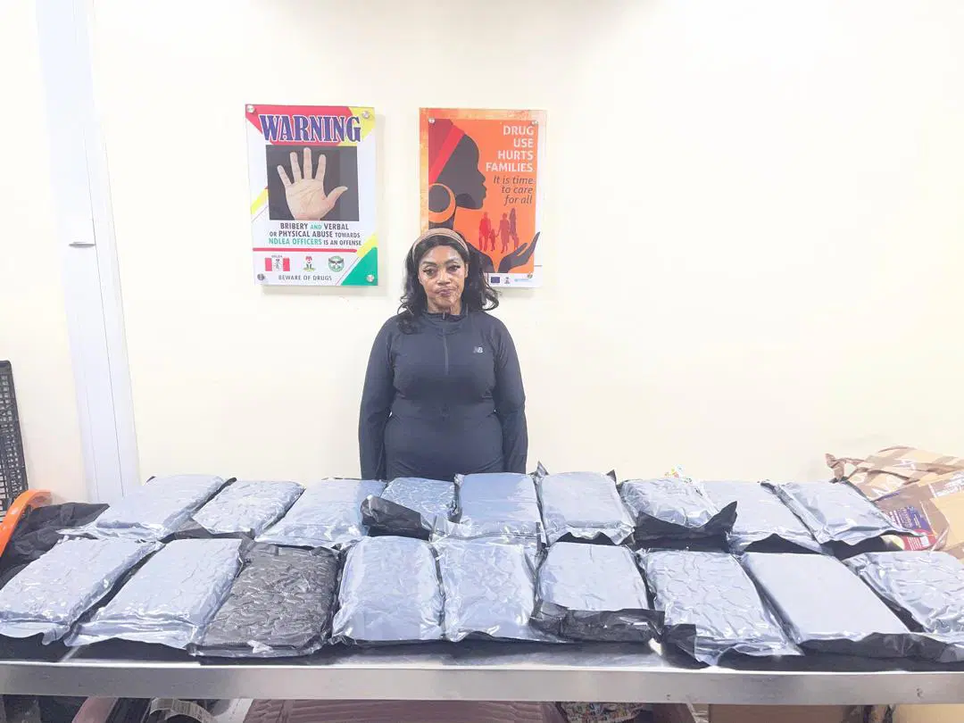 NDLEA Arrests Nigerian-American Grandmother, South African Woman Over Drugs at Lagos Airport