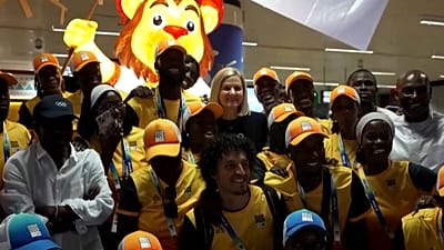 IOC President Arrives in Senegal Ahead of Youth Olympic Games