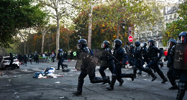 Macron Orders Security Review After Violent Protests Across France