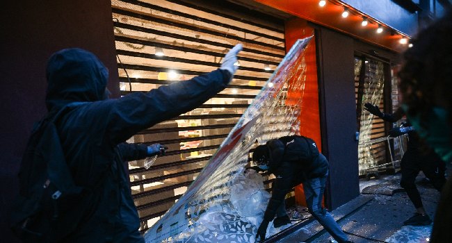 Macron Orders Security Review After Violent Protests Across France