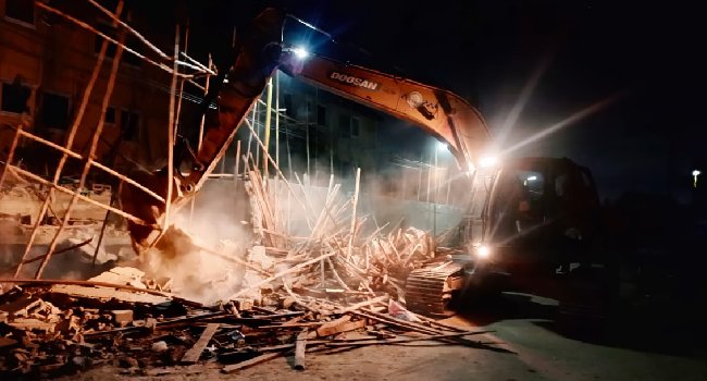 One Dead, Three Injured in Lagos Building Collapse