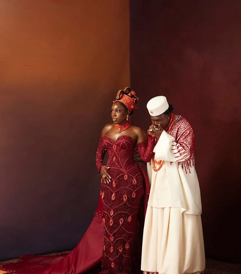 Zlatan, Davita Shine in Regal Attire Ahead of Traditional Wedding