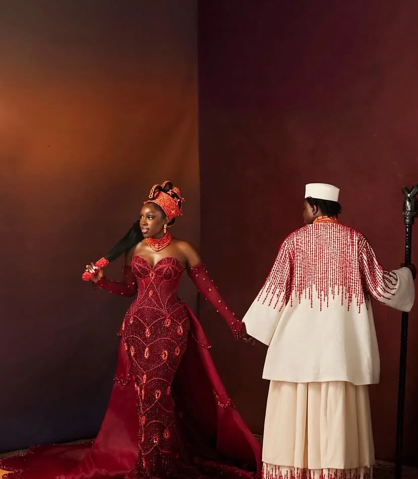 Zlatan, Davita Shine in Regal Attire Ahead of Traditional Wedding